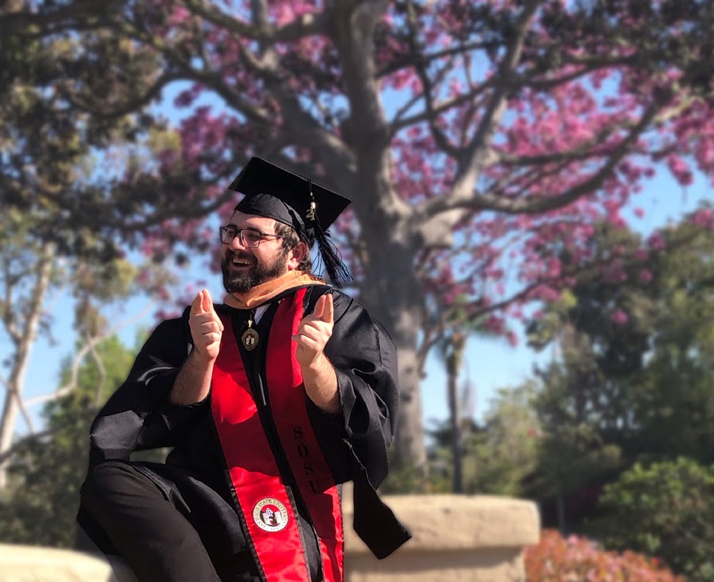 139 Matt Cairo graduation scholar - Cancer Charity in San Diego, CA